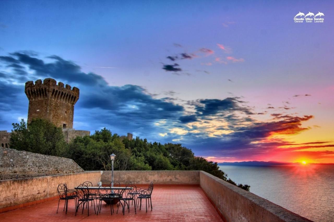 Castello Di Populonia Villa A Mare ภายนอก รูปภาพ